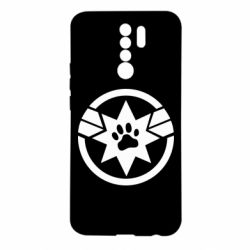 Чохол для Xiaomi Redmi 9 Captain Marvel's Cat - PrintSalon