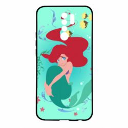 Чохол для Xiaomi Redmi 9 Cute and shy Ariel - PrintSalon