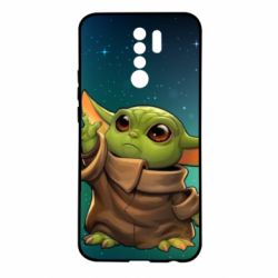 Чохол для Xiaomi Redmi 9 Cute Baby Yoda - PrintSalon