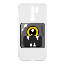 Чехол для Xiaomi Redmi 9 Cute black boss-PrintSalon Чехол для Xiaomi Redmi 9 Cute black boss