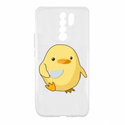 Чехол для Xiaomi Redmi 9 Цыпленок с ножом мем - PrintSalon