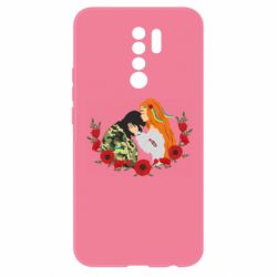 Чохол для Xiaomi Redmi 9 Дівчина цілує солдата - PrintSalon