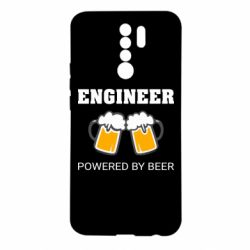 Чехол для Xiaomi Redmi 9 Engineer Powered By Beer - PrintSalon