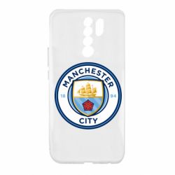 Чехол для Xiaomi Redmi 9 FC Manchester City Logo - PrintSalon