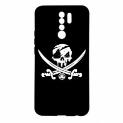 Чехол для Xiaomi Redmi 9 Flag pirate - PrintSalon