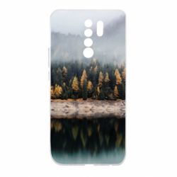 Чехол для Xiaomi Redmi 9 Forest by the lake - PrintSalon