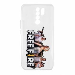 Чохол для Xiaomi Redmi 9 Free Fire Team - PrintSalon