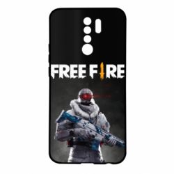 Чохол для Xiaomi Redmi 9 Free Fire Winter Warrior - PrintSalon