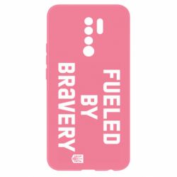 Чехол для Xiaomi Redmi 9 Fueled by bravery - PrintSalon