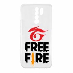 Чохол для Xiaomi Redmi 9 Garena and Free Fire logo - PrintSalon