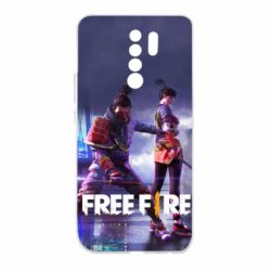 Чехол для Xiaomi Redmi 9 Garena Free Fire Samurai Team - PrintSalon