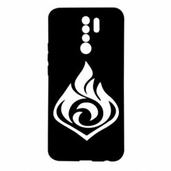 Чехол для Xiaomi Redmi 9 Genshin Impact Pyro - PrintSalon