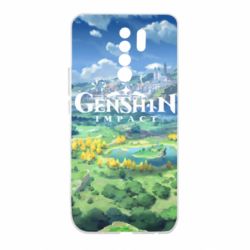 Чохол для Xiaomi Redmi 9 Genshin Impact World - PrintSalon