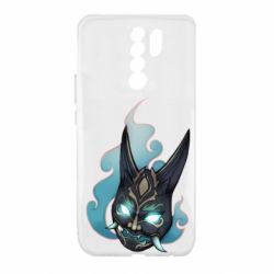 Чехол для Xiaomi Redmi 9 Genshin Impact Xiao's mask - PrintSalon