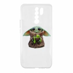 Чехол для Xiaomi Redmi 9 Grogu and Kermit - PrintSalon