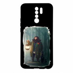 Чехол для Xiaomi Redmi 9 Хагрид в лесу - PrintSalon