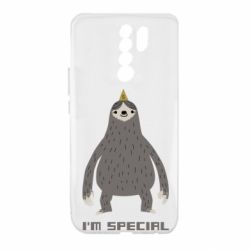 Чехол для Xiaomi Redmi 9 I'm special Sloth - PrintSalon