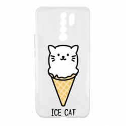 Чехол для Xiaomi Redmi 9 Ice Cat - PrintSalon