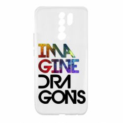 Чехол для Xiaomi Redmi 9 Imagine Dragons and space - PrintSalon