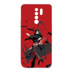 Чохол для Xiaomi Redmi 9 Itachi Uchiha with crows - PrintSalon