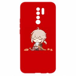 Чохол для Xiaomi Redmi 9 Кадзуха з котом - PrintSalon