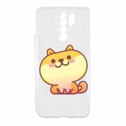 Чехол для Xiaomi Redmi 9 Корги с улыбкой - PrintSalon