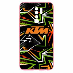 Чохол для Xiaomi Redmi 9 KTM orange logo - PrintSalon