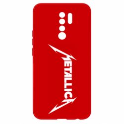 Чехол для Xiaomi Redmi 9 Logo Metallica - PrintSalon