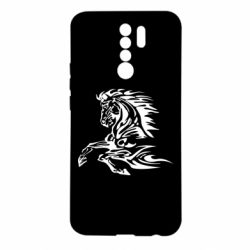Чехол для Xiaomi Redmi 9 Лошадь - PrintSalon