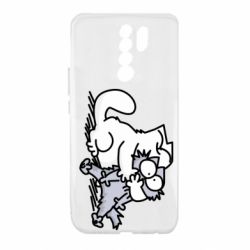 Чохол для Xiaomi Redmi 9 Любов котів - PrintSalon