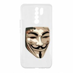 Чехол для Xiaomi Redmi 9 Маска Вендетта - PrintSalon