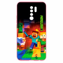 Чехол для Xiaomi Redmi 9 Майнкрафт - PrintSalon