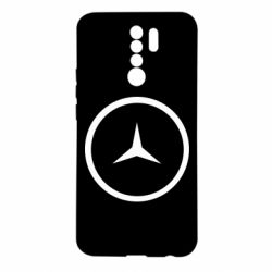 Чехол для Xiaomi Redmi 9 Mercedes new logo - PrintSalon