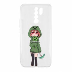 Чехол для Xiaomi Redmi 9 Minecraft anime - PrintSalon