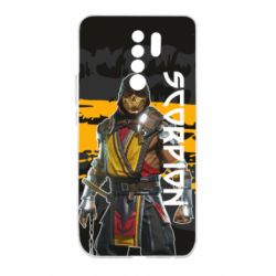 Чехол для Xiaomi Redmi 9 Mortal Kombat-Scorpion-PrintSalon Чехол для Xiaomi Redmi 9 Mortal Kombat-Scorpion