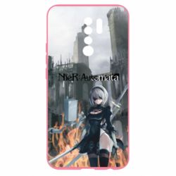 Чехол для Xiaomi Redmi 9 Nier Automata 2B - PrintSalon
