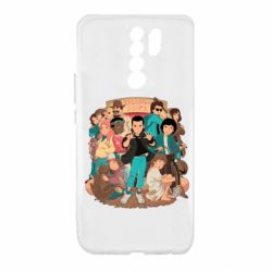 Чехол для Xiaomi Redmi 9 Очень странные дела арт - PrintSalon