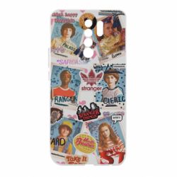 Чехол для Xiaomi Redmi 9 Очень странные дела. Стикеры - PrintSalon