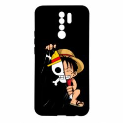 Чехол для Xiaomi Redmi 9 One piece chibi Luffy - PrintSalon