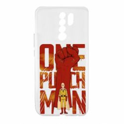 Чохол для Xiaomi Redmi 9 One Punch Man Saitama - PrintSalon