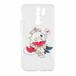 Чохол для Xiaomi Redmi 9 Паймон з кавуном - PrintSalon