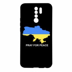 Чехол для Xiaomi Redmi 9 Pray for peace - PrintSalon