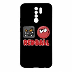 Чохол для Xiaomi Redmi 9 Red ball 4 - PrintSalon