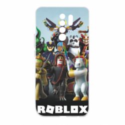 Чехол для Xiaomi Redmi 9 Roblox персонажи - PrintSalon