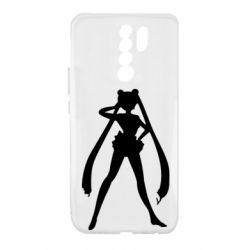 Чохол для Xiaomi Redmi 9 Sailor Moon silhouette