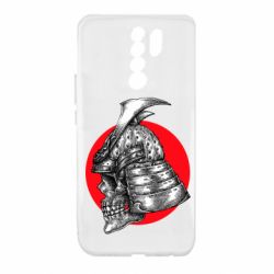 Чехол для Xiaomi Redmi 9 Samurai skull - PrintSalon