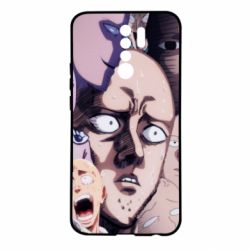 Чохол для Xiaomi Redmi 9 Сайтама многоликий - PrintSalon