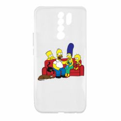 Чехол для Xiaomi Redmi 9 Simpsons At Home - PrintSalon