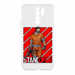 Чехол для Xiaomi Redmi 9 Standoff 2 Red Logo - PrintSalon