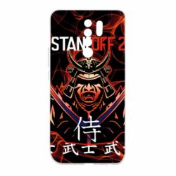 Чехол для Xiaomi Redmi 9 Standoff Samurai And Fire - PrintSalon
